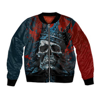 Skull King Bomber Jacket The Time Is Always Right To Do What Is Right - Wonder Print Shop