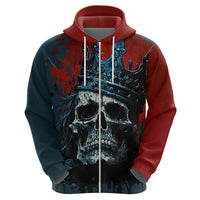 Skull King Hoodie The Time Is Always Right To Do What Is Right - Wonder Print Shop