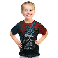 Skull King Kid T Shirt The Time Is Always Right To Do What Is Right - Wonder Print Shop