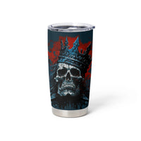 Skull King Tumbler Cup The Time Is Always Right To Do What Is Right - Wonder Print Shop