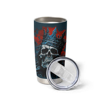 Skull King Tumbler Cup The Time Is Always Right To Do What Is Right - Wonder Print Shop