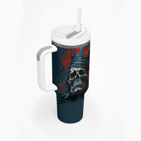 Skull King Tumbler With Handle The Time Is Always Right To Do What Is Right - Wonder Print Shop