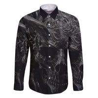 Horror Skull Family Matching Short Sleeve Bodycon Dress and Hawaiian Shirt Of course i'm going to hell i'm just here to pick you up - Wonder Print Shop