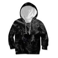 Horror Skull Kid Hoodie Of course i'm going to hell i'm just here to pick you up - Wonder Print Shop