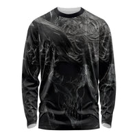 Horror Skull Long Sleeve Shirt Of course i'm going to hell i'm just here to pick you up - Wonder Print Shop