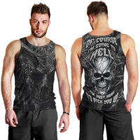 Horror Skull Men Tank Top Of course i'm going to hell i'm just here to pick you up - Wonder Print Shop