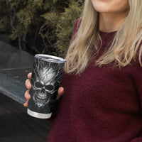 Horror Skull Tumbler Cup Of course i'm going to hell i'm just here to pick you up - Wonder Print Shop