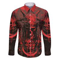 Demon Skull Family Matching Short Sleeve Bodycon Dress and Hawaiian Shirt Welcome to Hell - Wonder Print Shop