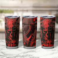 Demon Skull Tumbler Cup Welcome to Hell - Wonder Print Shop
