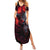 Demon Skull Summer Maxi Dress You Better Pray I Don't Get Up - Wonder Print Shop