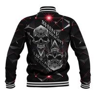 Diamond Skull Baseball Jacket Shine Bright Like Diamond - Wonder Print Shop