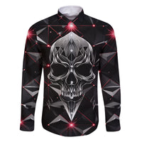 Diamond Skull Family Matching Off Shoulder Maxi Dress and Hawaiian Shirt Shine Bright Like Diamond - Wonder Print Shop