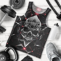 Diamond Skull Men Tank Top Shine Bright Like Diamond - Wonder Print Shop