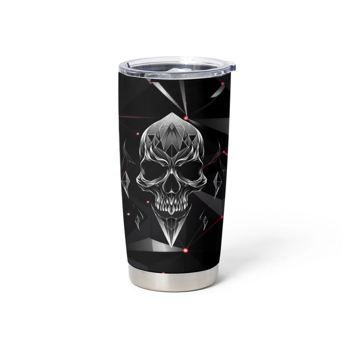 Diamond Skull Tumbler Cup Shine Bright Like Diamond - Wonder Print Shop