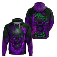 Horor Skull Hoodie Welcome to the Dark side - Wonder Print Shop
