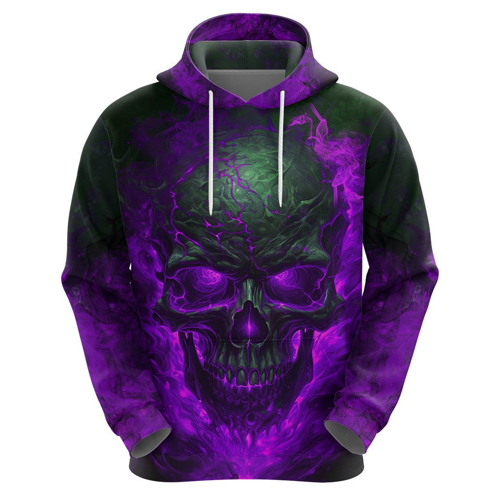 Horor Skull Hoodie Welcome to the Dark side - Wonder Print Shop