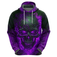 Horor Skull Hoodie Welcome to the Dark side - Wonder Print Shop