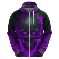 Horor Skull Hoodie Welcome to the Dark side - Wonder Print Shop