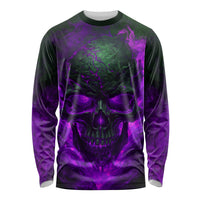 Horor Skull Long Sleeve Shirt Welcome to the Dark side - Wonder Print Shop