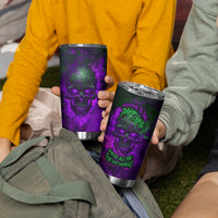 Horor Skull Tumbler Cup Welcome to the Dark side - Wonder Print Shop