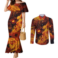 fire-skull-couples-matching-mermaid-dress-and-long-sleeve-button-shirts-you-inspire-my-inner-serial-killed