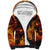 Fire Skull Sherpa Hoodie You inspire my Inner serial Killed - Wonder Print Shop