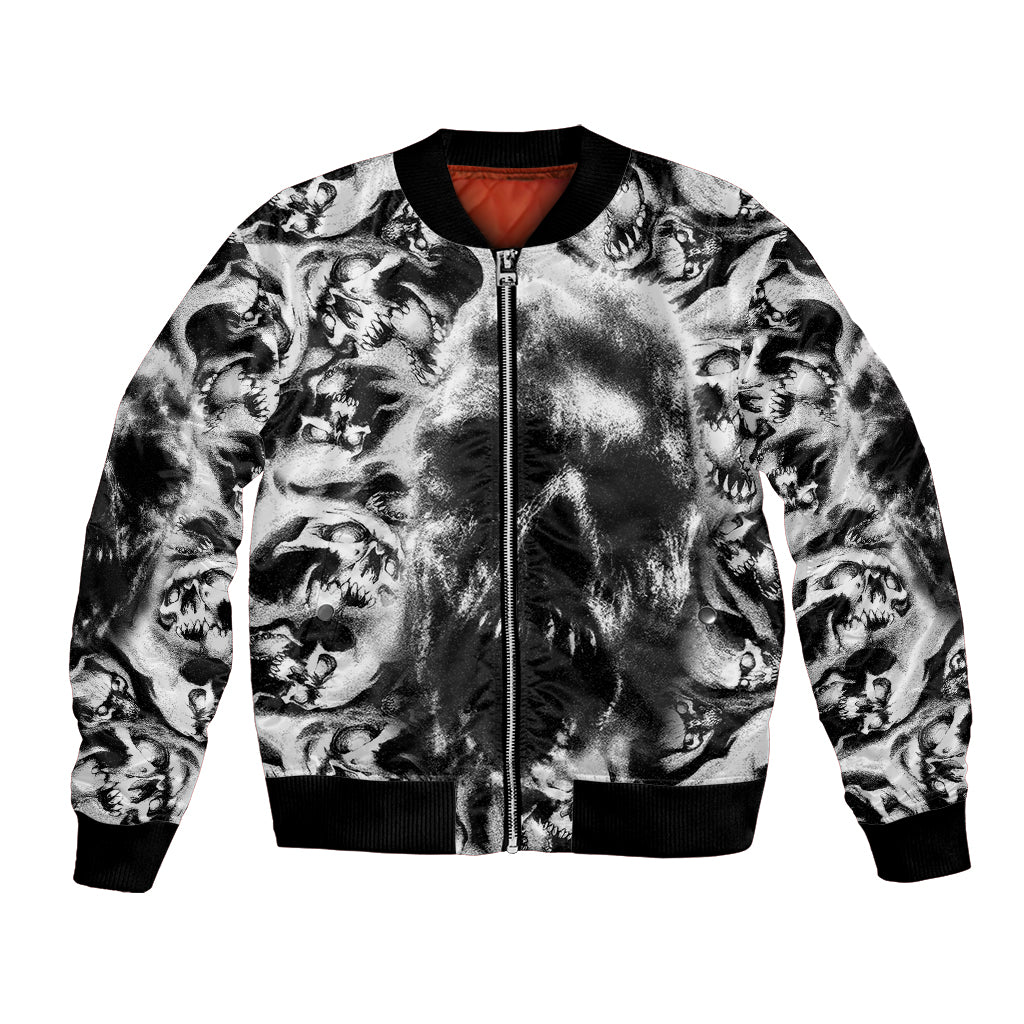 Skull Bomber Jacket Inequitable Spirit - Wonder Print Shop