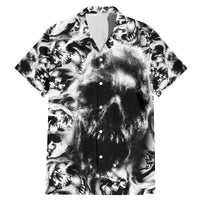 Skull Family Matching Mermaid Dress and Hawaiian Shirt Inequitable Spirit - Wonder Print Shop
