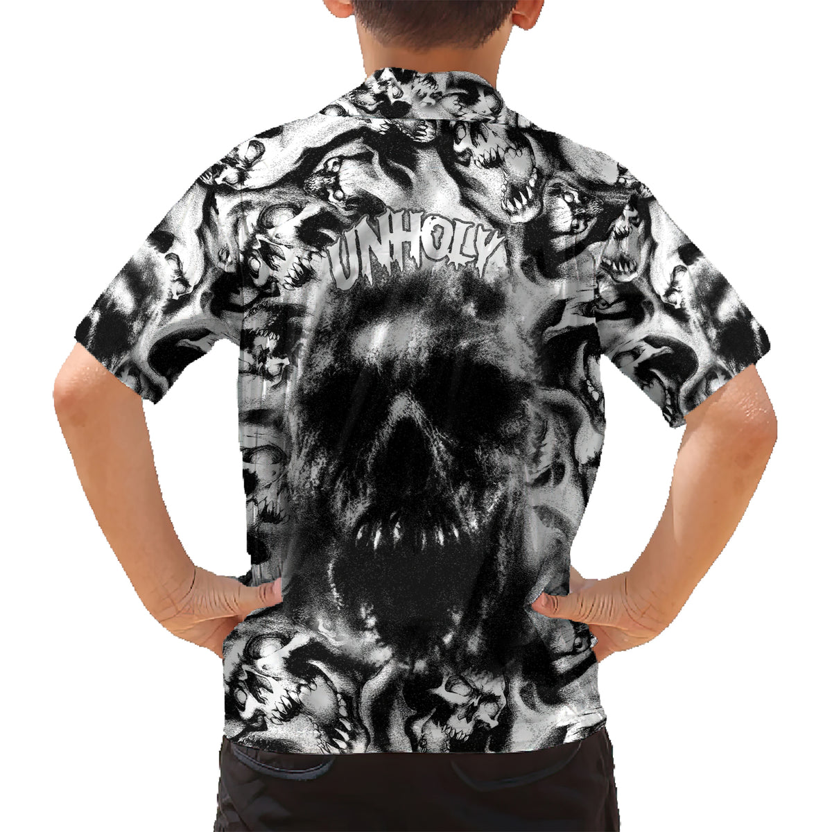 Skull Hawaiian Shirt Inequitable Spirit - Wonder Print Shop