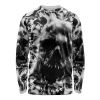 Skull Long Sleeve Shirt Inequitable Spirit - Wonder Print Shop