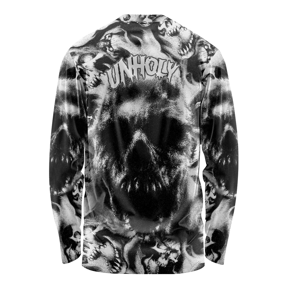 Skull Long Sleeve Shirt Inequitable Spirit - Wonder Print Shop