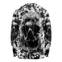 Skull Long Sleeve Shirt Inequitable Spirit - Wonder Print Shop