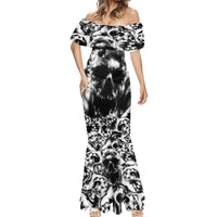 Skull Mermaid Dress Inequitable Spirit - Wonder Print Shop
