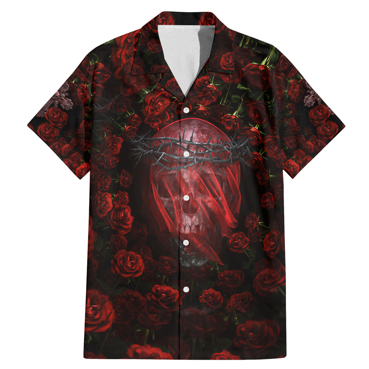 Skull Roses Family Matching Mermaid Dress and Hawaiian Shirt You Are Not Hard To Love - Wonder Print Shop