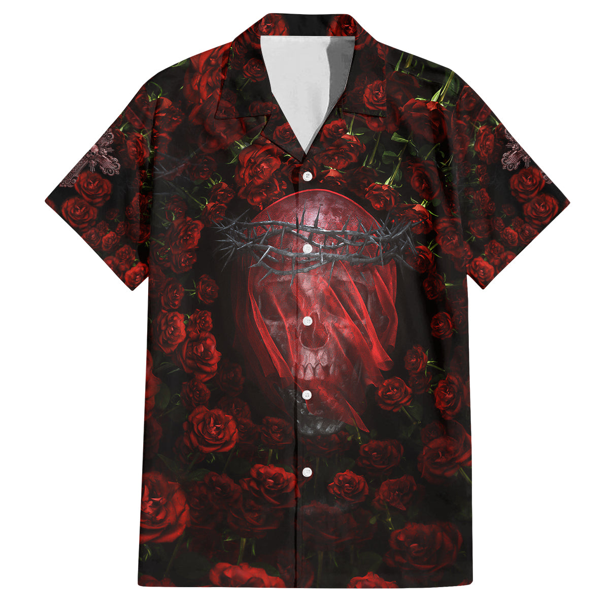 Skull Roses Family Matching Puletasi Dress and Hawaiian Shirt You Are Not Hard To Love - Wonder Print Shop