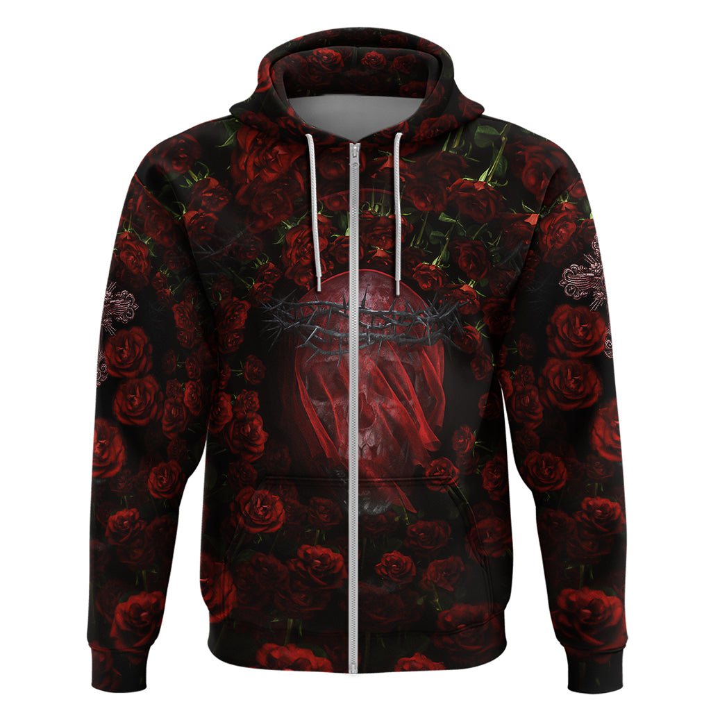 Skull Roses Hoodie You Are Not Hard To Love - Wonder Print Shop