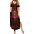 Skull Roses Summer Maxi Dress You Are Not Hard To Love - Wonder Print Shop