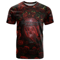 Skull Roses T Shirt You Are Not Hard To Love - Wonder Print Shop