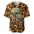 Leopard Skull Baseball Jersey Dead Inside - Wonder Print Shop