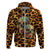 Leopard Skull Hoodie Dead Inside - Wonder Print Shop
