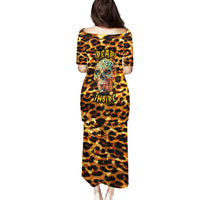 Leopard Skull Puletasi Dead Inside - Wonder Print Shop