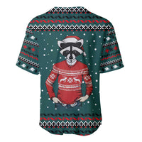 A Trashy Christmas Baseball Jersey Xmas Holiday Patterns - Wonder Print Shop