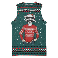 A Trashy Christmas Basketball Jersey Xmas Holiday Patterns - Wonder Print Shop