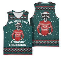 A Trashy Christmas Basketball Jersey Xmas Holiday Patterns - Wonder Print Shop