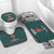 A Trashy Christmas Bathroom Set Xmas Holiday Patterns - Wonder Print Shop