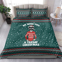 A Trashy Christmas Bedding Set Xmas Holiday Patterns - Wonder Print Shop