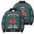 A Trashy Christmas Bomber Puffer Jacket Xmas Holiday Patterns - Wonder Print Shop