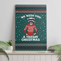 A Trashy Christmas Canvas Wall Art Xmas Holiday Patterns - Wonder Print Shop