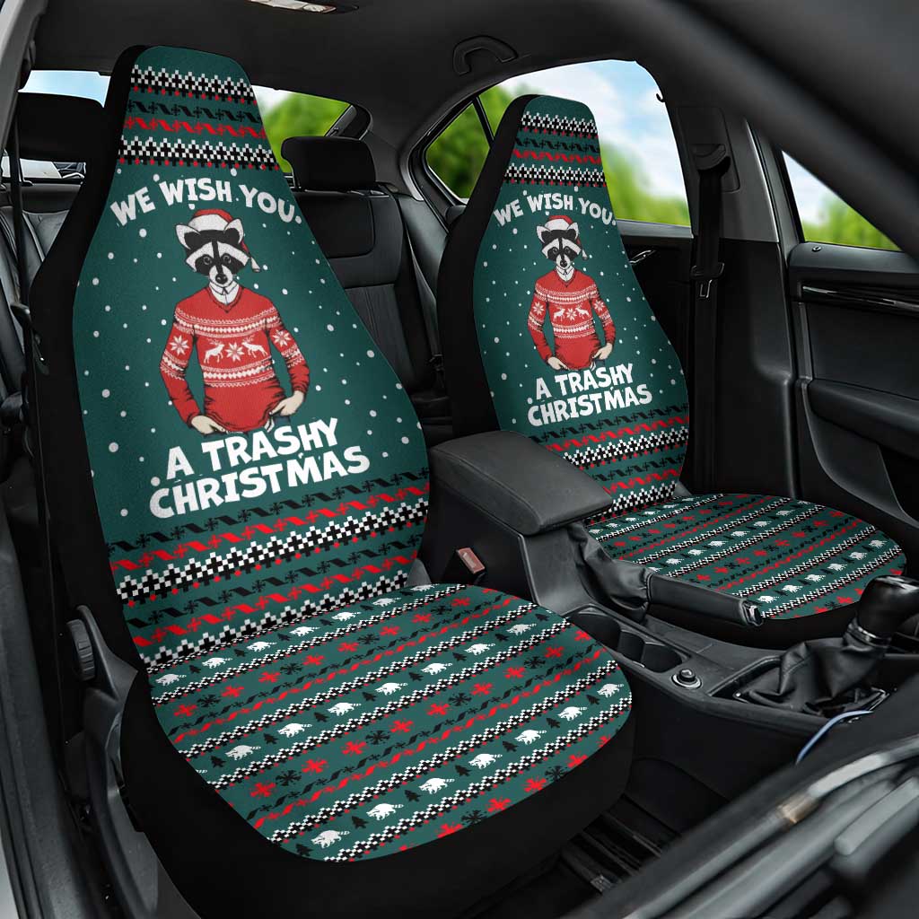 A Trashy Christmas Car Seat Cover Xmas Holiday Patterns - Wonder Print Shop
