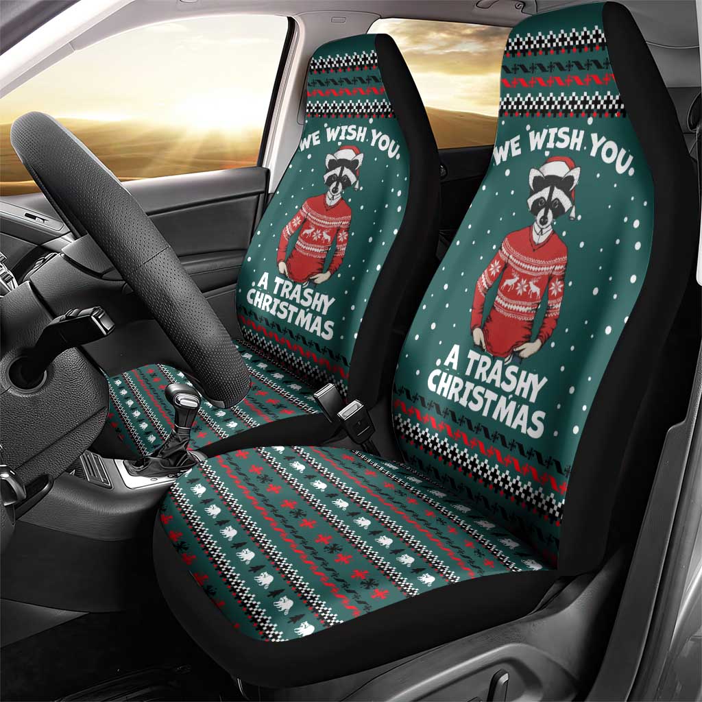 A Trashy Christmas Car Seat Cover Xmas Holiday Patterns - Wonder Print Shop